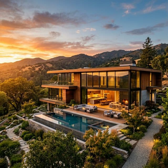 Design of a 9 bedroom executivee villa